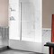 Anzzi Left Drain Tub in White With 48 x 58 in. Tub Door in Chrome, 5 ft. SD05401CH-3260L - alternate 1